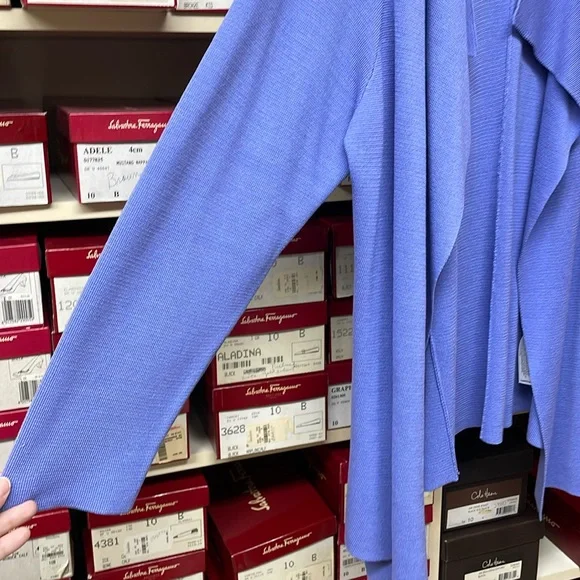 Eileen Fisher open cardigan - Picture 4 of 5